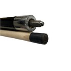 Iszy Billiards 2-piece Pool Cue Stick Black Hardwood Maple  58 Inch 23oz