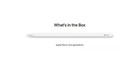 New Sealed Apple Pencil 2nd Generation  Ipad Pro Stylus Mu8f2am a Usa