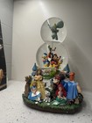 Vintage Rare Disney Double Snow Globe  a Dream Is A Wish Your Heart Makes   