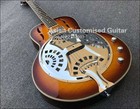 Dobro Resonator Guitar Maple Electric Vintage Design Sunburst