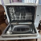 Danby Ddw497w Compact Table Top Dishwasher White Stainless Steel Tub