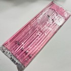Vintage Set Of 12 Solid Clear Glass Cocktail Stirrers Swizzle Sticks 8 5   9 5   
