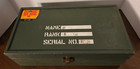 Gi Joe Vintage Wooden Army Footlocker with Tray insert all Original hasbro
