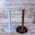 Lot Of 2 Metal Doll Stands For 12-17  Dolls White And Brown Adjustable