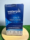 Waterpik Cordless Pearl Black Rechargeable Portable Water Flosser With 4 Tips