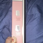 Brookstone Trimpro Precision Eyebrow face Trimmer Lightweight Compact White pink