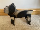 Antique Gould Mfg Co  toddler Toys  Wooden Bulldog Pull Toy Oshkosh Wi 13    1930 