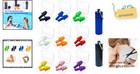 9 Pairs Of Silicone Earplugs - Waterproof Sleep Earplugs In Multicolor Set