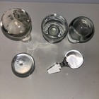 5 Crystal Decanter Tops Stoppers Excellent Condition Vintage 3  To 4  Glass