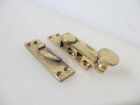 Brass Sash Window Latch Lock Catch Fastener Old Antique Style Repro