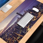 Chicago Desk Mat  City Pad  32  X 12   32l X 12w Inches-03