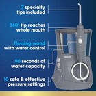 Waterpik Wp-667 Water Flosser Electric Dental Oral Irrigator In Gray