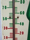 Vintage Wink Grapefruit Soda Canada Dry Metal Thermometer Sign