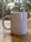 Vintage Sheraton Casino   Hotel Ceramic Coffee Mug White Zodiac Sun Wheel Signs