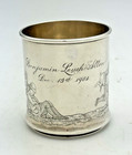 Gorham Tom The Piper s Son Sterling Baby Cup Pigs