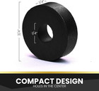 Ram-pro 25-piece Powerful Magnetic Round Ferrite Magnet Discs With       Dia  Holes
