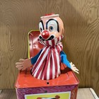 Vintage 1961 Matty Mattel  Wind Up Toy Jack In The Box Works Good Condition