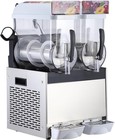 Commercial Slushy Machine  15lx2 Double Tank Frozen Drink Machine Self-cleaning