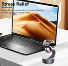 Gravity-defying Kinetic Desk Toy   Levitating Spinning Metal Gyroscope