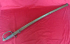 From Napoleonic Wars  French Officer Presentaton Cavalry Sword Original Scabbard