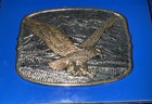 200th Anniversary American Eagle Fine Silver gold Belt Buckle 