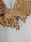 Vintage Cast Aluminum Eagle Wall Plaque Patriotic 28 x10 