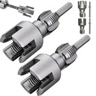 2pcs Integrated Internal   External Pipe Threading-tool pvc Pipe Threader Kit