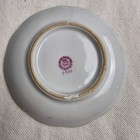 Vintage Chubu China Hand Painted Occupied Japan Floral Porcelain Butter Pat Dish