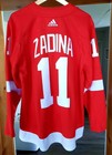 Detroit Red Wings Filip Zadina  11 Adidas Authentic Climalite Nhl Jersey Size 52