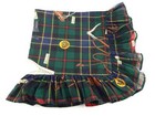Vtg Polo Ralph Lauren Tartan Equestrian Horse Riding Euro Ruffled Pillow Sham
