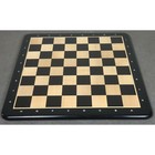 21  Ebony Wood   Maple Wood Chess Board - Square Of 55 Mm - Algebraic Notations