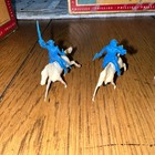 Giant   Marx - 9 Civil War Cavalry 1 72 1960s Figures
