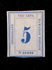 Hawaii  Unused  22 No Gum With Apex Certificate  Cv  575