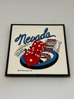 Las Vegas Nevada Casino Tile Trivet On Stand  Western Supply 1992 Vintage Casino
