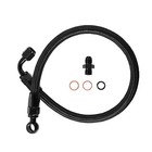 Car Braided Fuel Line Hose For Honda Accord Civic Prelude Crx Cr-v For Acura
