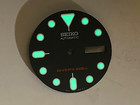 Oem Genuine Seiko Black Watch Dial For Skx007 7s26 Nh36 Mod Skxmod Seikomod