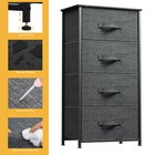 4 Drawer Dresser storage Organizer Bedroom Furniture Storage Chests Of Drawers