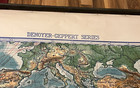 Large 1932 Denoyer-geppert Co  Pull Down School Map Of Africa Baxter Blair J4r