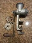Vintage Manual Clearcut 200 Meat Sausage Grinder With Attachments