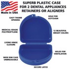 Up To 120 Dental Ortho Retainer Denture Storage Cases Mouthguard Assorted