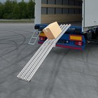 Foldable Unloading Conveyor Rail Ramp Stainless Steel Conveyor Rail 78 7 11 8in