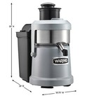 Waring Wjx80x Commercial Juice Extractor Stainless Basket   Shredder Disc