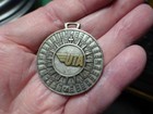 Antique Keychain Fob  uta French Airlines Union De Trasports Aeriens  Embossed
