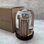 Louis Vuitton Wardrobe Trunk Novelty Snow Globe Dome With Box