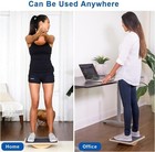 Strongtek Professional Wooden Balance Board  Rocker Board  Wood Standing Desk Ac