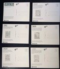 Rare 1997 Universal Classic Movie 17 Monster Jumbo Stamp Postcards Usps Displays