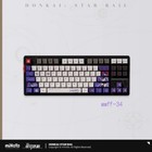 Official Honkai Star Rail Acheron Pbt Keyboards Rgb Backlit Mechanical Keyboard