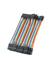 10pcs 2 54mm Pitch 4pin-4pin F f Solderless Jumper Cable Wire Connector 110mm