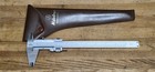Vintage Mitutoyo 9  Inch Vernier Caliper W  Fine Adjustment   Case  1 128 1 1000