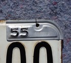 1954   1955 Arizona Sample License Plate   Tab